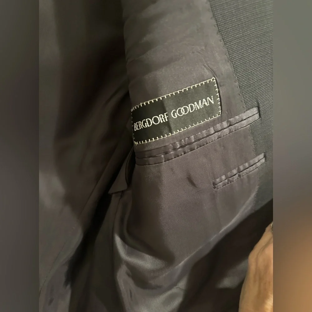 Canali Charcoal Gray Men's Suit Size 50
